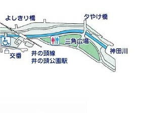神田川ゾーンの地図