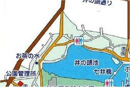 散策ゾーンの地図